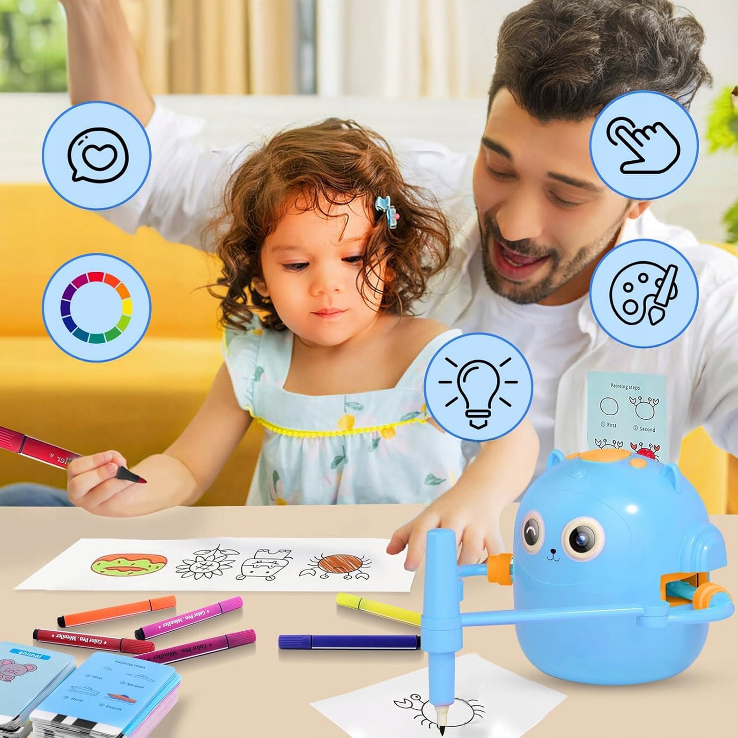 RysioBot™ – kreatywny robot rysujący dla dzieci